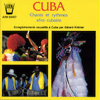 VARIOUS ARTISTS / CUBA  CHANTS ET DANSES AFRO-CUBAINSʣãġVARIOUS ARTISTS / CUBA  CHANTS ET DANSES AFRO-CUBAINSʣãġ