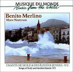 BENITO MERLINOCHANTS DE SICILE ET DES ILES EOLIENNES : VOLUME 2ʣãġBENITO MERLINOCHANTS DE SICILE ET DES ILES EOLIENNES : VOLUME 2ʣãġ