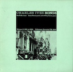 テッド・パファー、ジェームズ・テニー、フィリップ・コーナー/チャールズ・アイヴス・ソングズ VOL. 2: 1915-1925(CD-R)